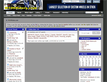 Tablet Screenshot of m109riders.com